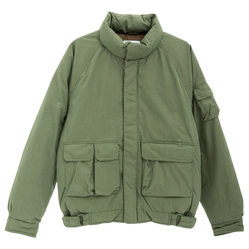 Thisisneverthat Multi Pocket Down Jacket Green TN243OOWHS04 Degli Uberti